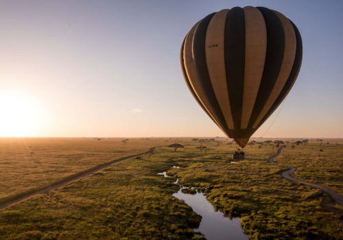 Hot Air Balloon in Serengeti
